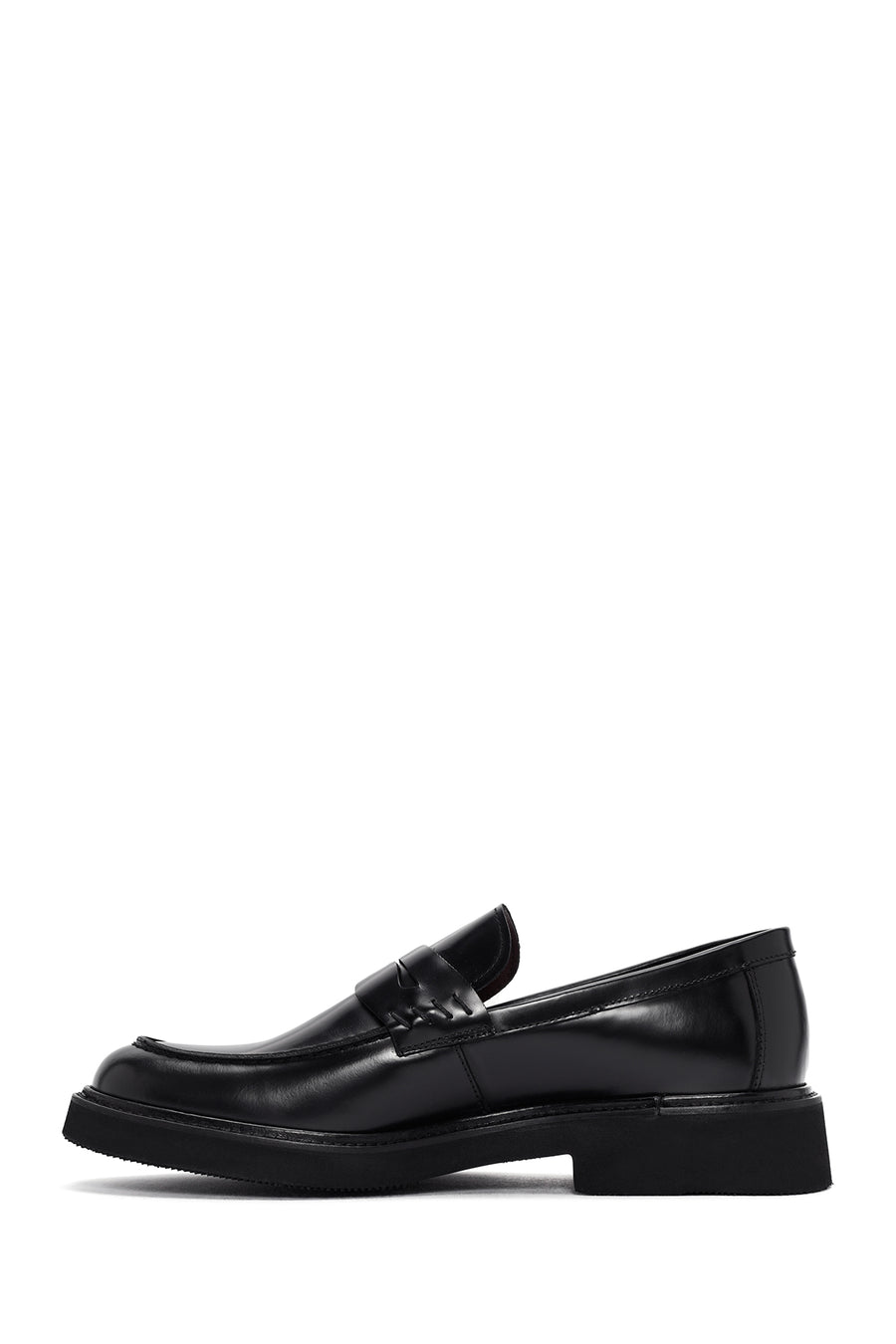 
Men's Black Leather Classic Loafer
