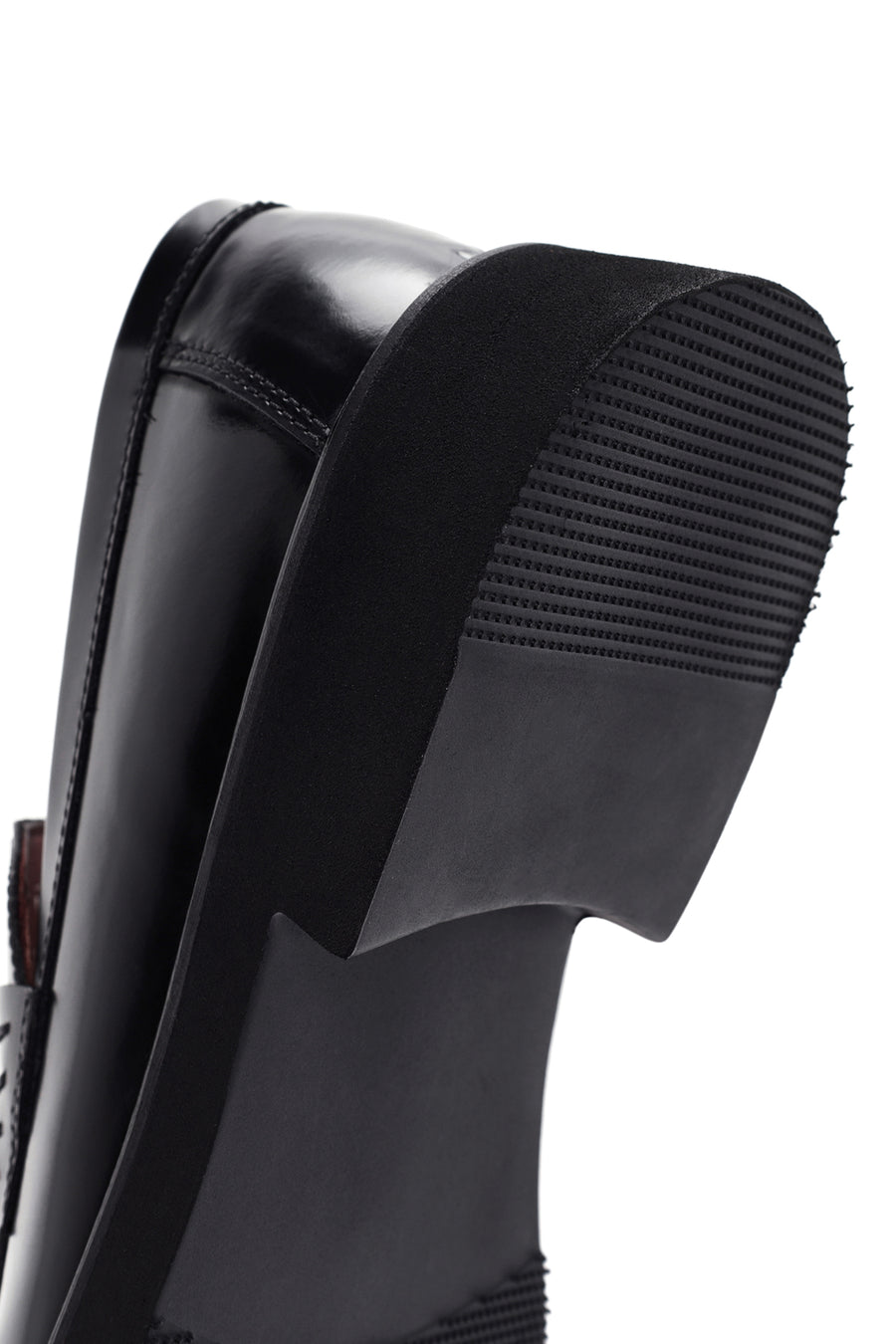 
Men's Black Leather Classic Loafer
