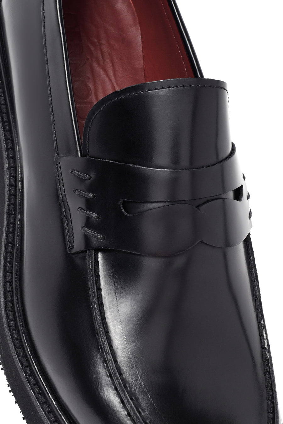 
Men's Black Leather Classic Loafer

