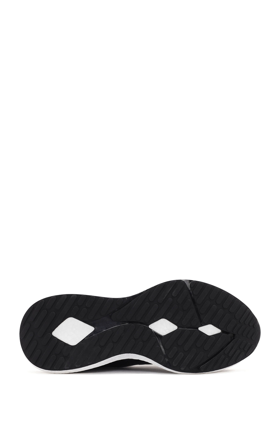 Men's Black Lace-up Leather Sneaker