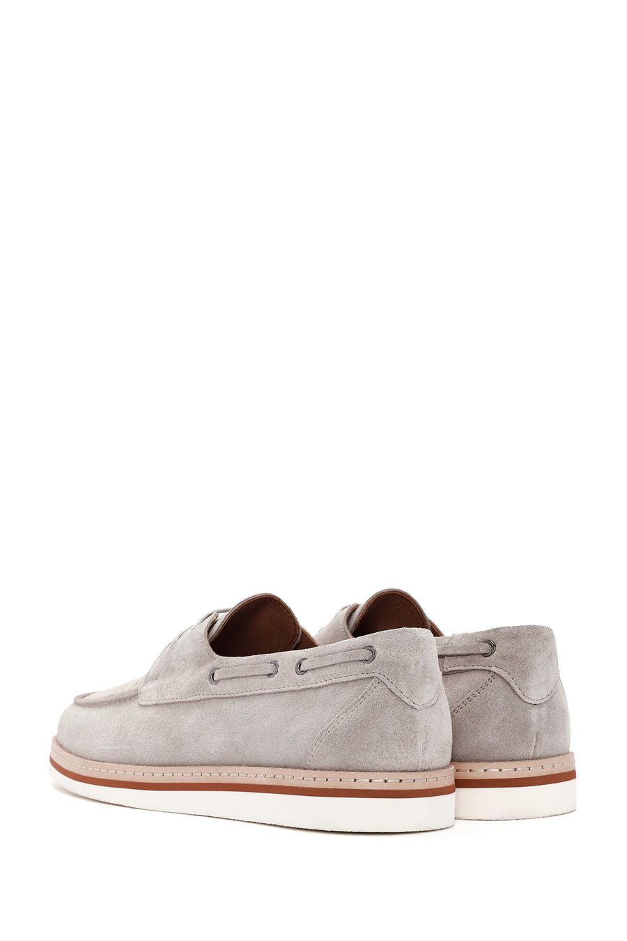 Men's Beige Suede Leather Casual Shoes