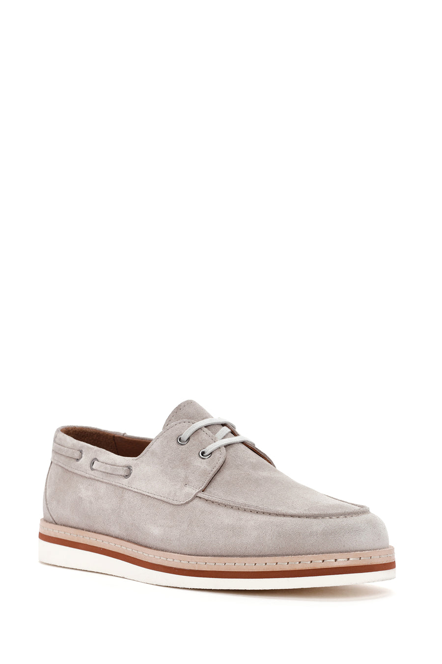 Men's Beige Suede Leather Casual Shoes