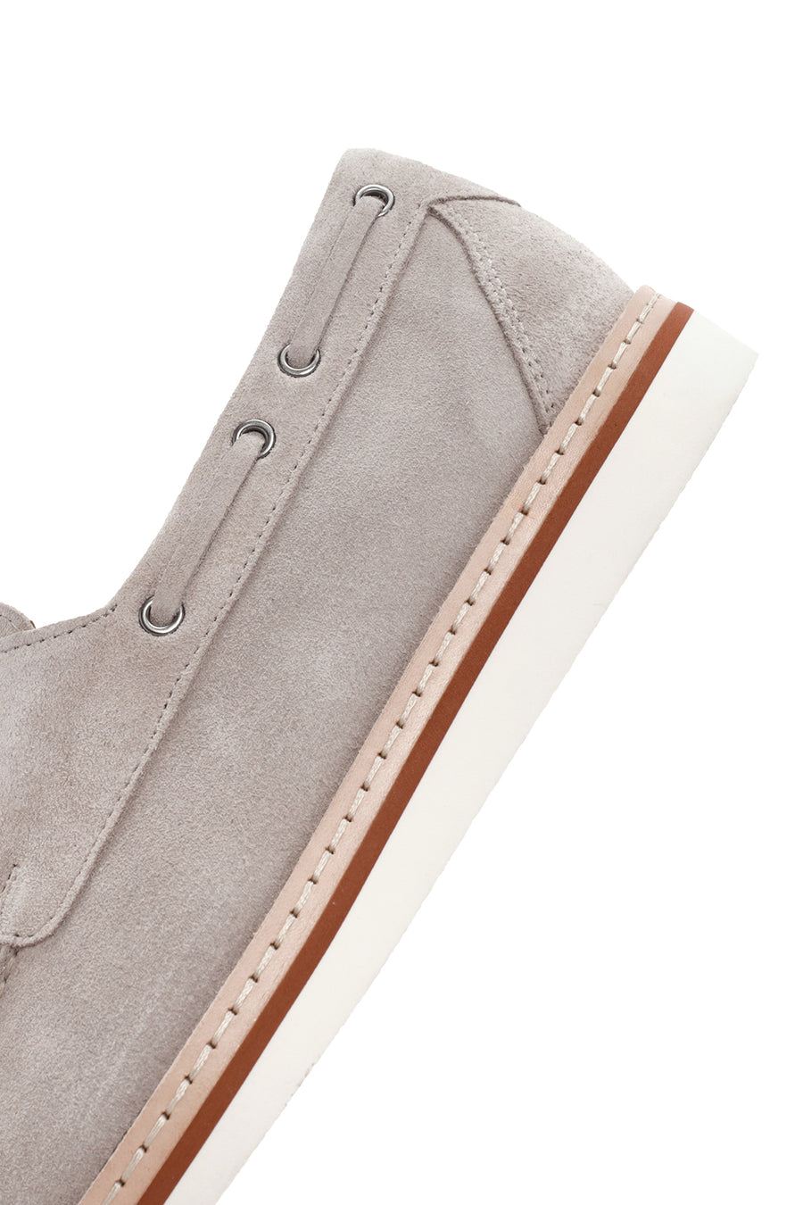 Men's Beige Suede Leather Casual Shoes