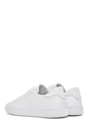 Men's White Lace-Up Leather Sneaker | Derimod