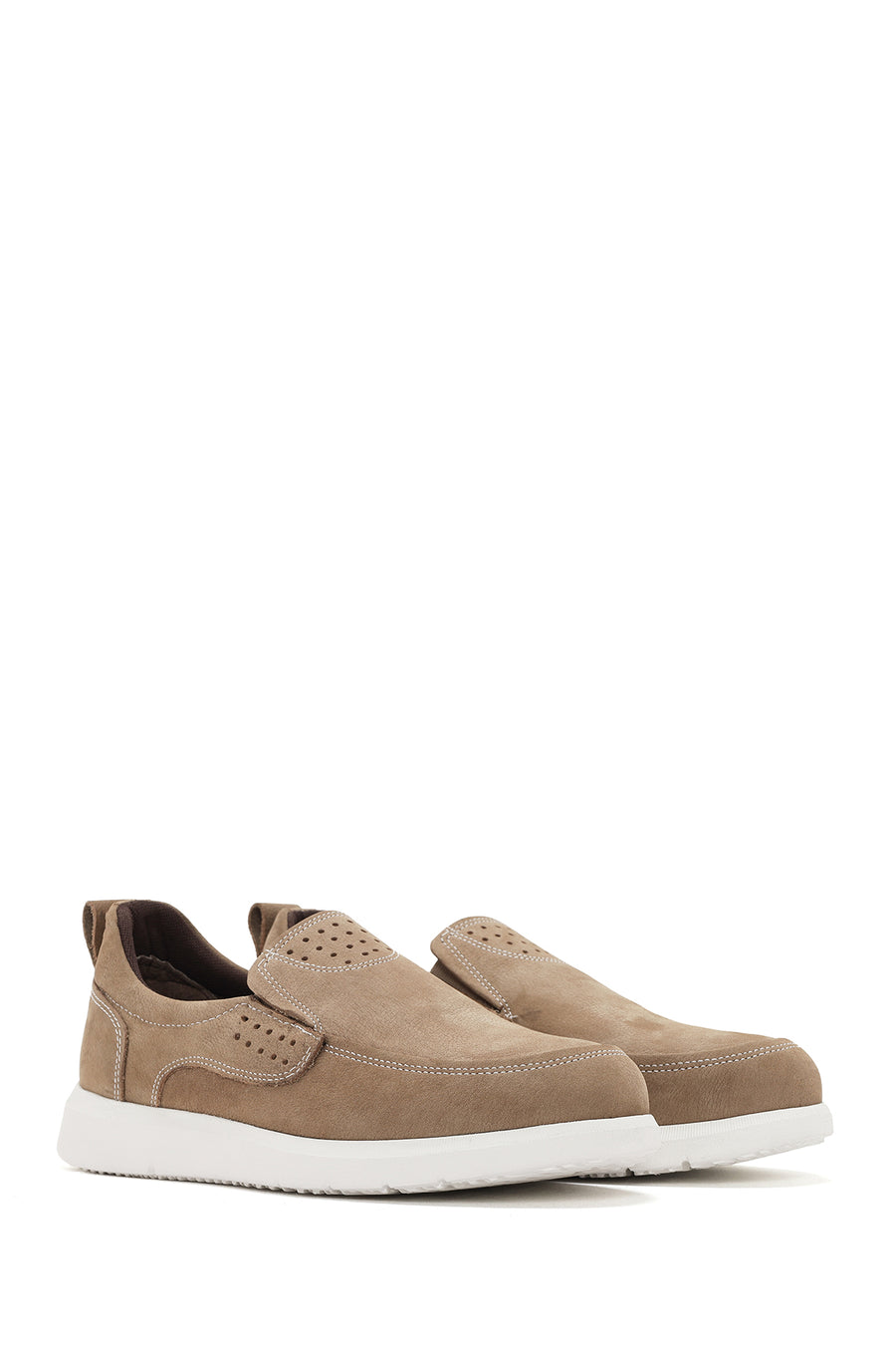 Men's Mink Nubuck Leather Comfort Loafer