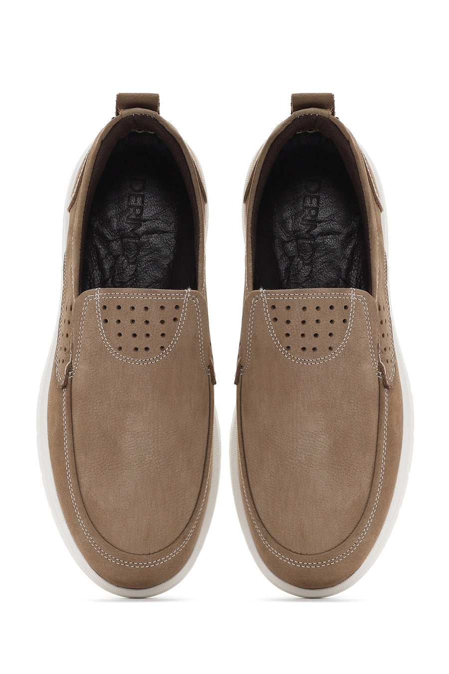 Men's Mink Nubuck Leather Comfort Loafer