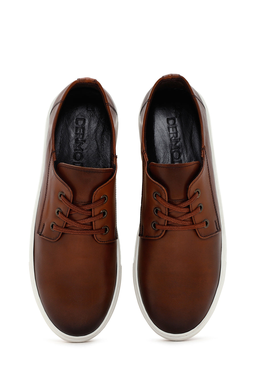 Men's Tan Leather Casual Shoes
