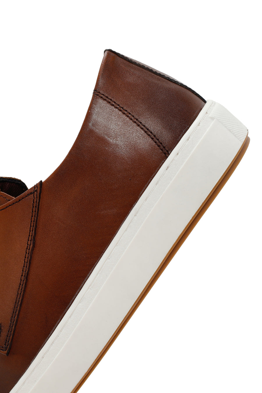 Men's Tan Leather Casual Shoes