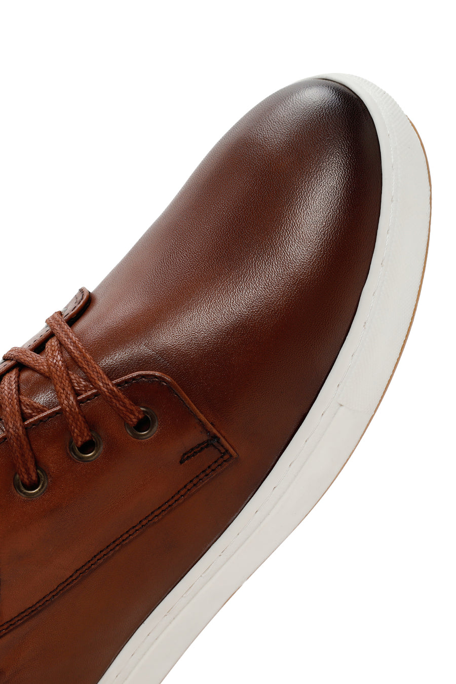 Men's Tan Leather Casual Shoes