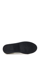 Men's Black Lace-up Leather Sneaker | Derimod