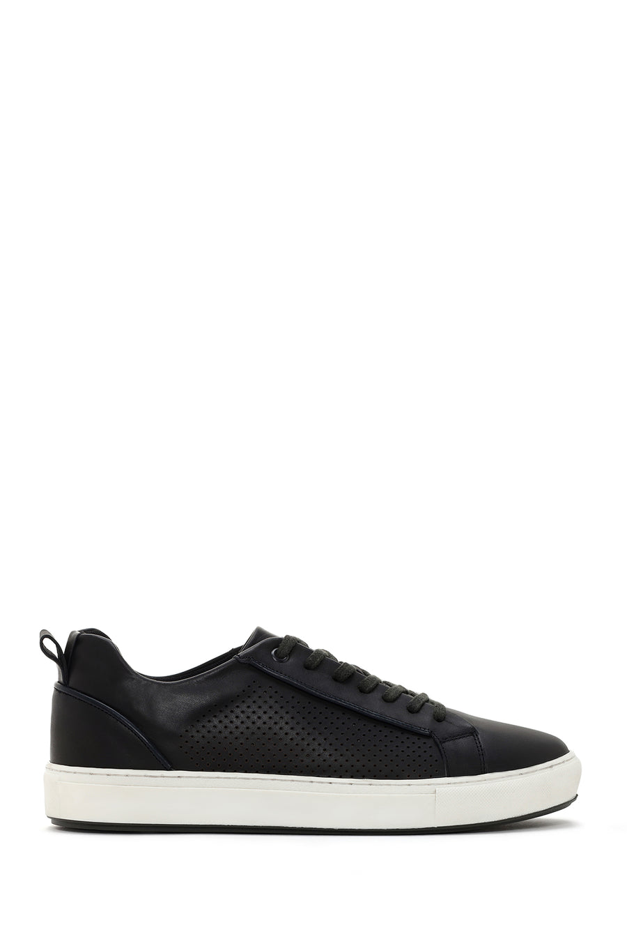 Men's Green Lace-up Leather Sneaker 24SFD643518 | Derimod