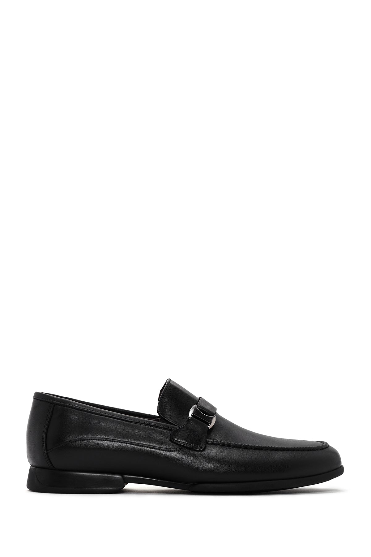 Men's Black Leather Classic Loafer 24SFD650318 | Derimod