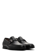 Men's Black Leather Classic Loafer | Derimod