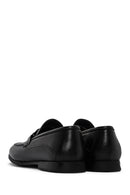 Men's Black Leather Classic Loafer | Derimod