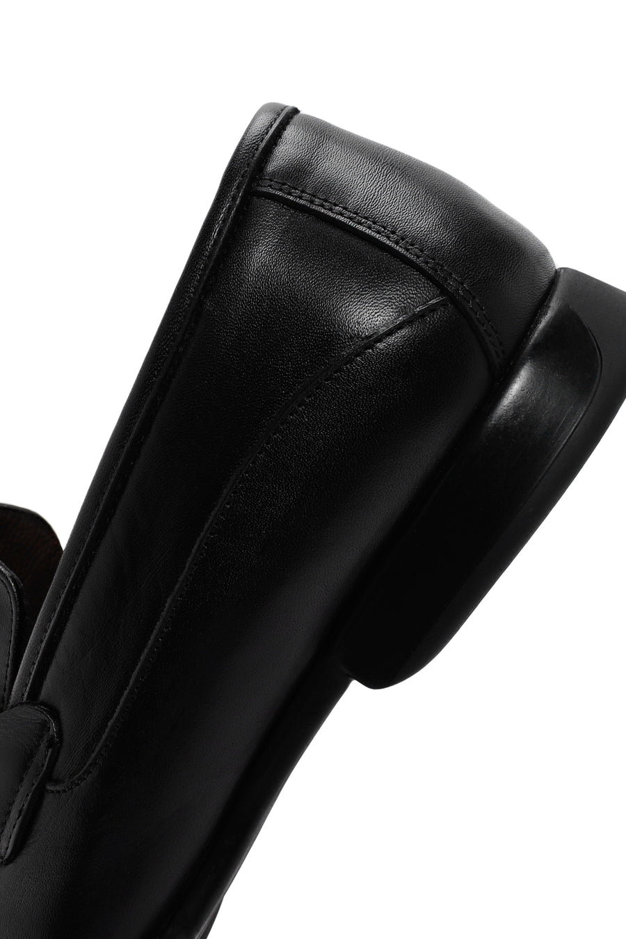 Men's Black Leather Classic Loafer