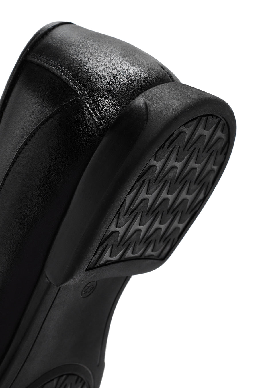 Men's Black Leather Classic Loafer