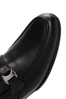 Men's Black Leather Classic Loafer | Derimod