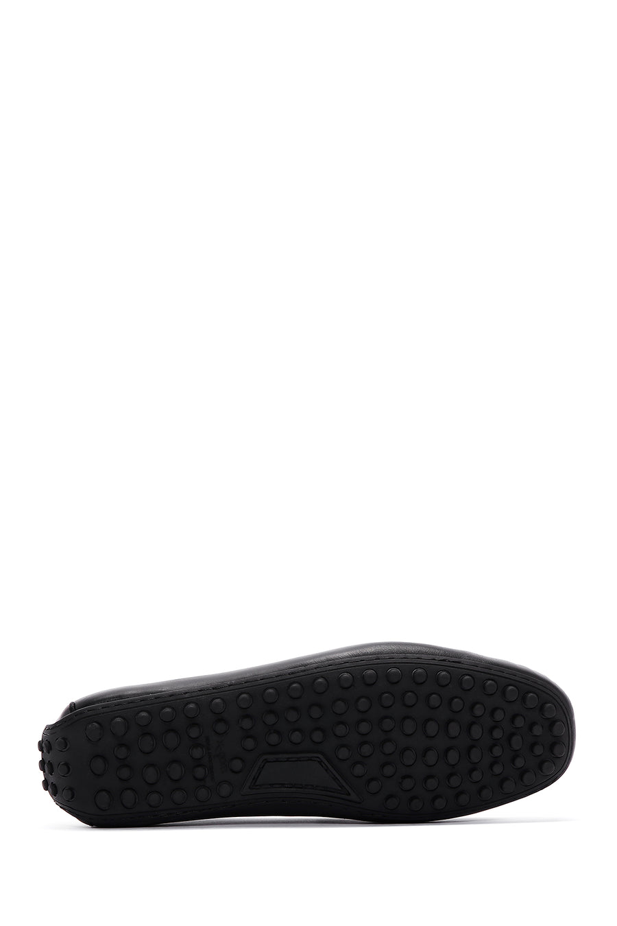 Men's Black Leather Loafer
