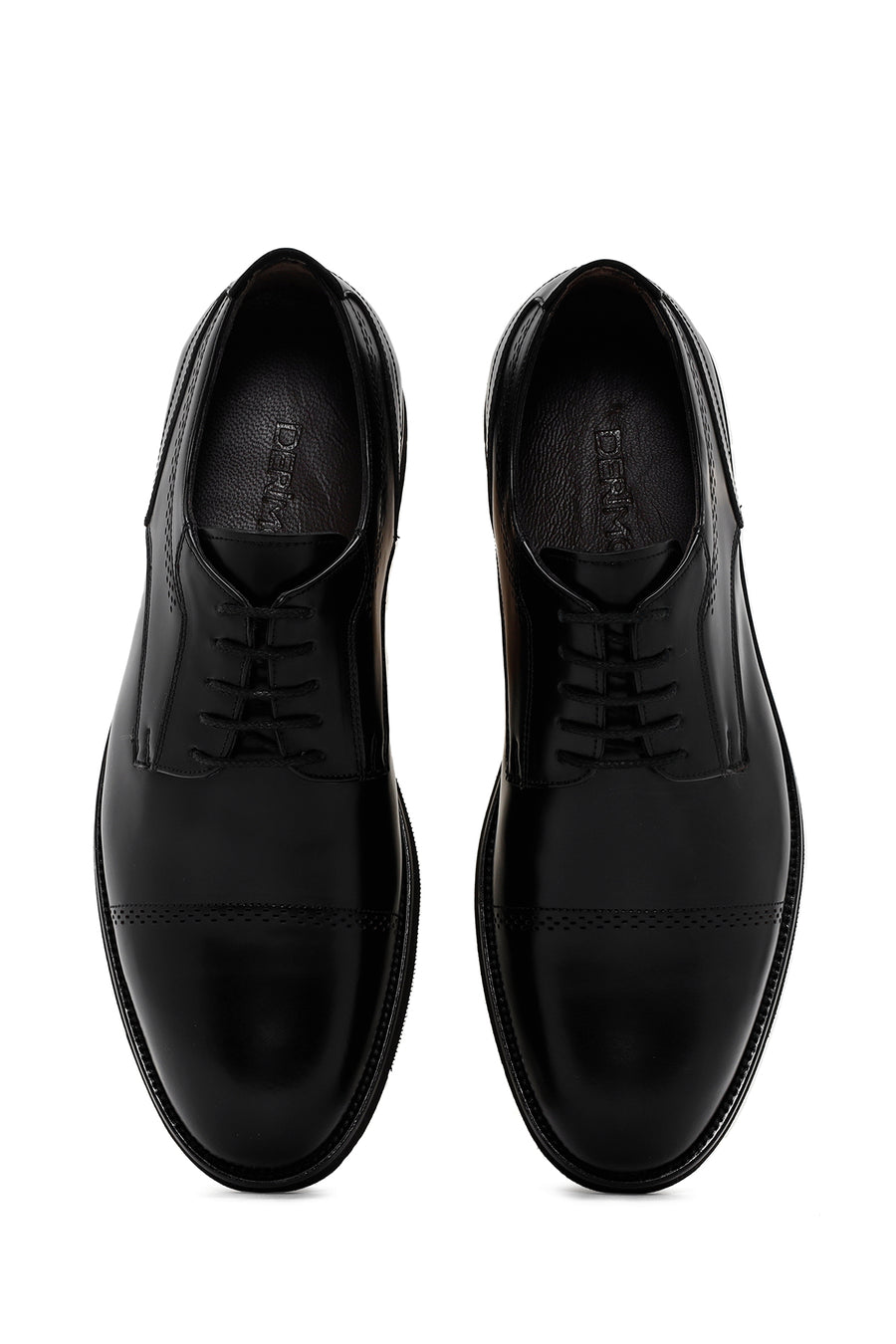 Men's Black Leather Classic Shoes