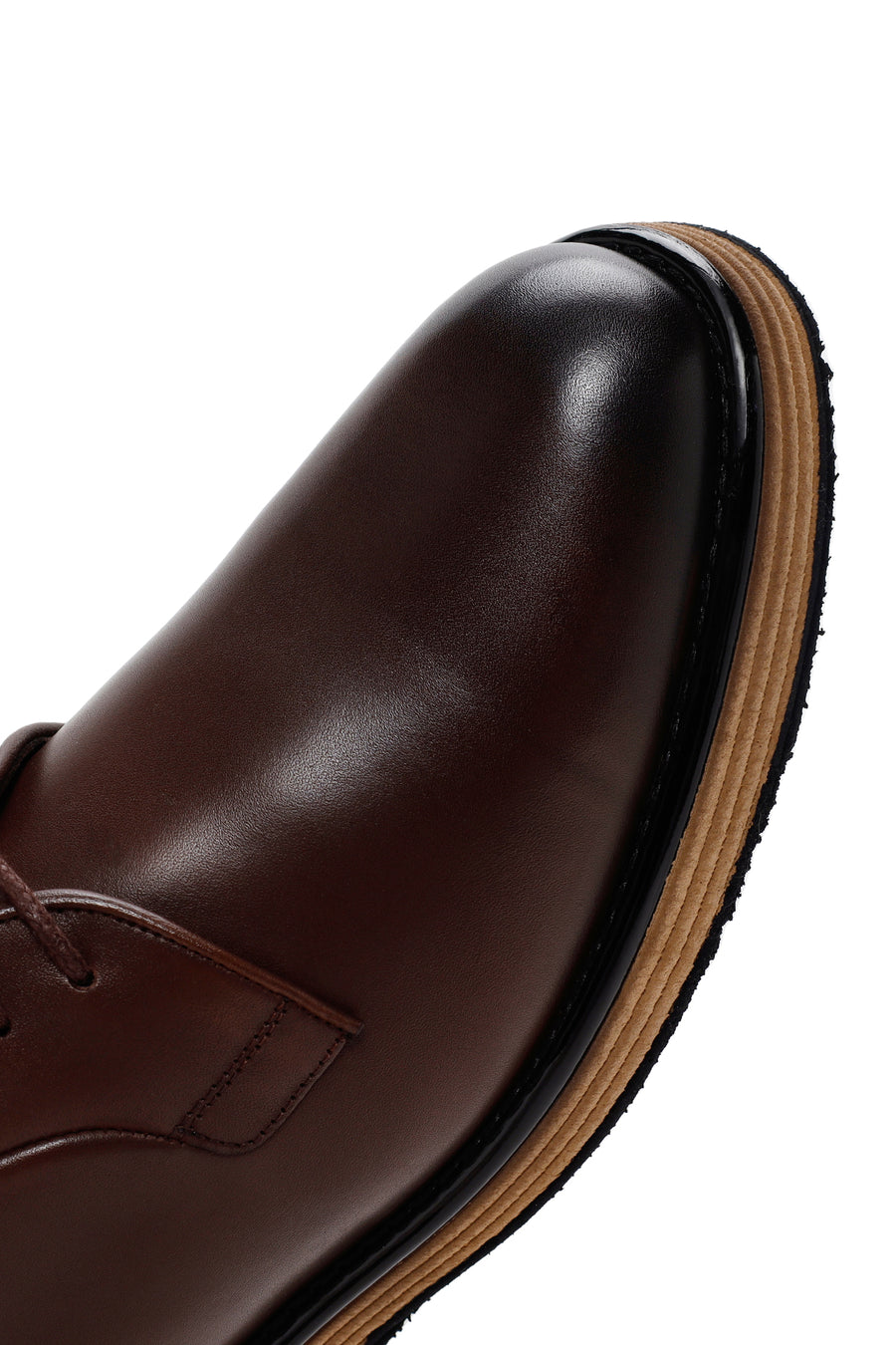 Men's Brown Leather Casual Shoes