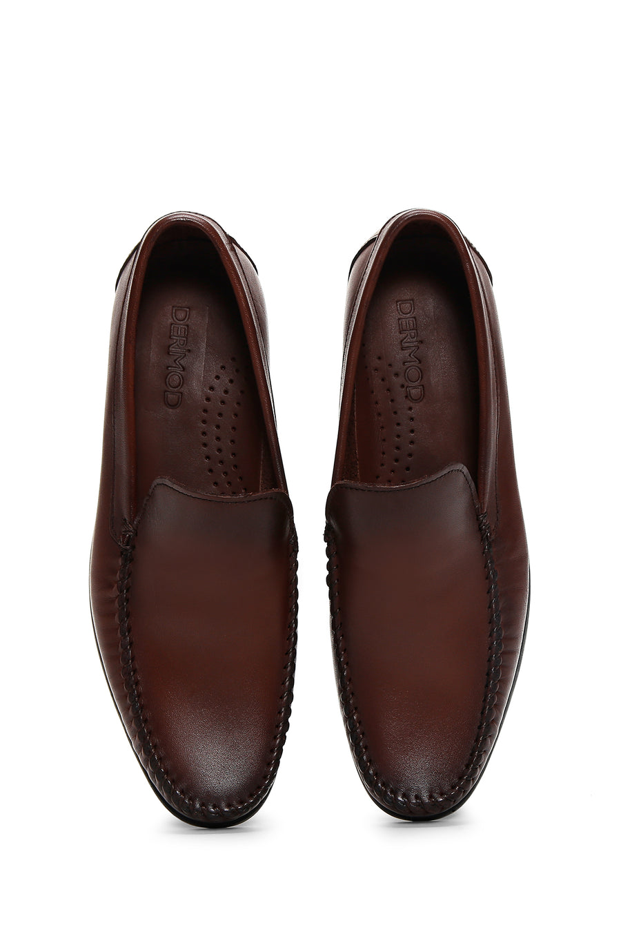 Men's Brown Leather Casual Loafer