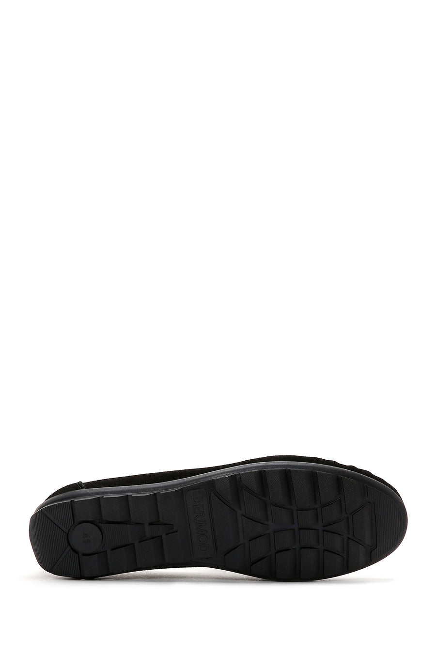 Men's Black Suede Leather Casual Loafer