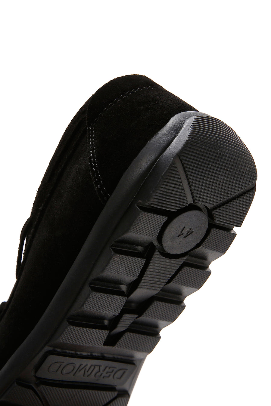 Men's Black Suede Leather Casual Loafer