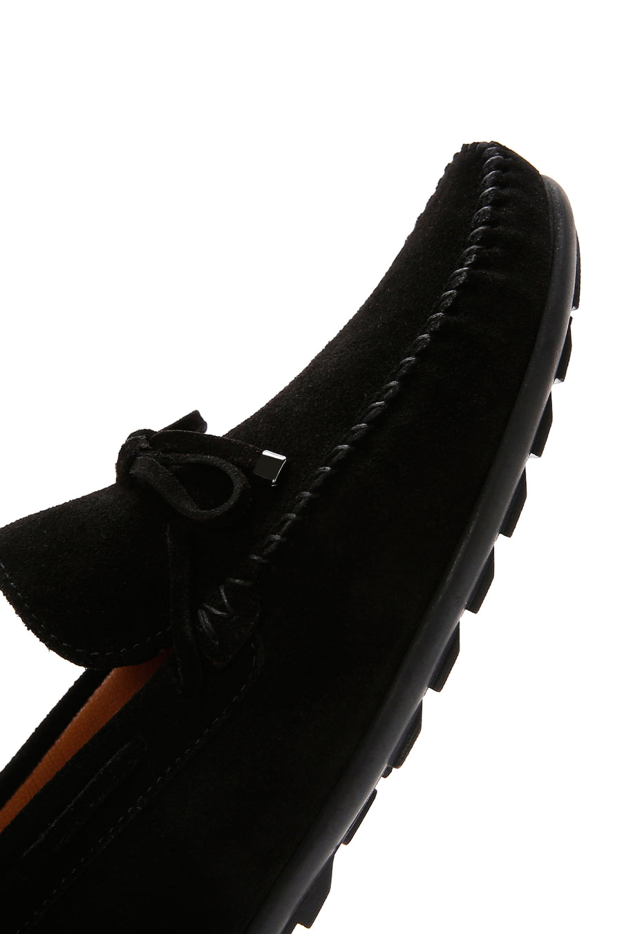 Men's Black Suede Leather Casual Loafer