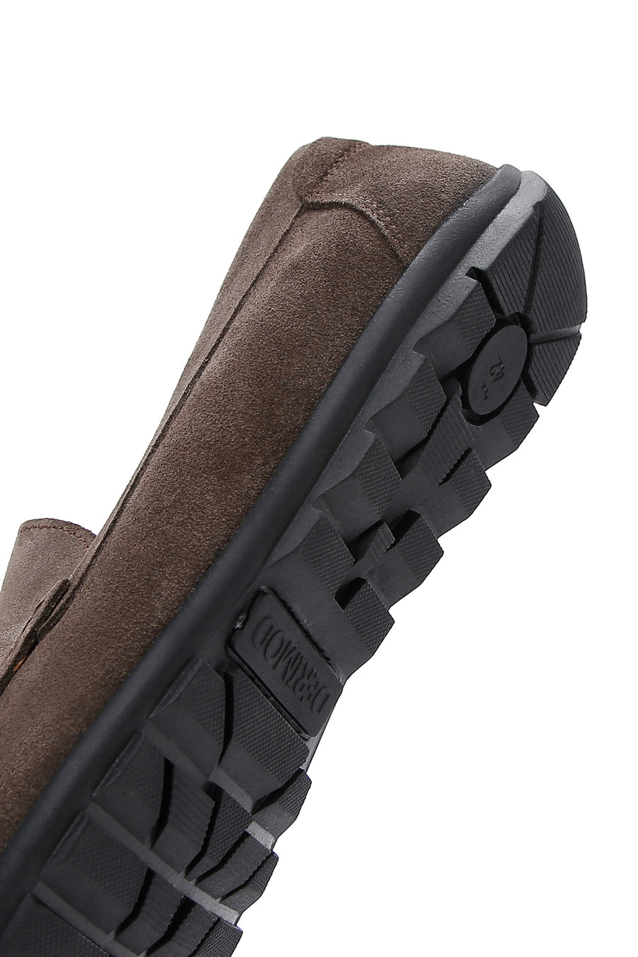 Erkek Vizon Püsküllü Süet Deri Casual Loafer