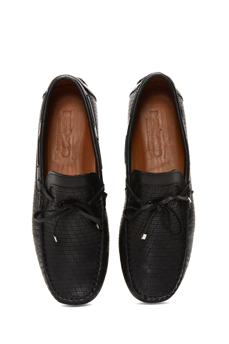Men's Black Leather Casual Loafer