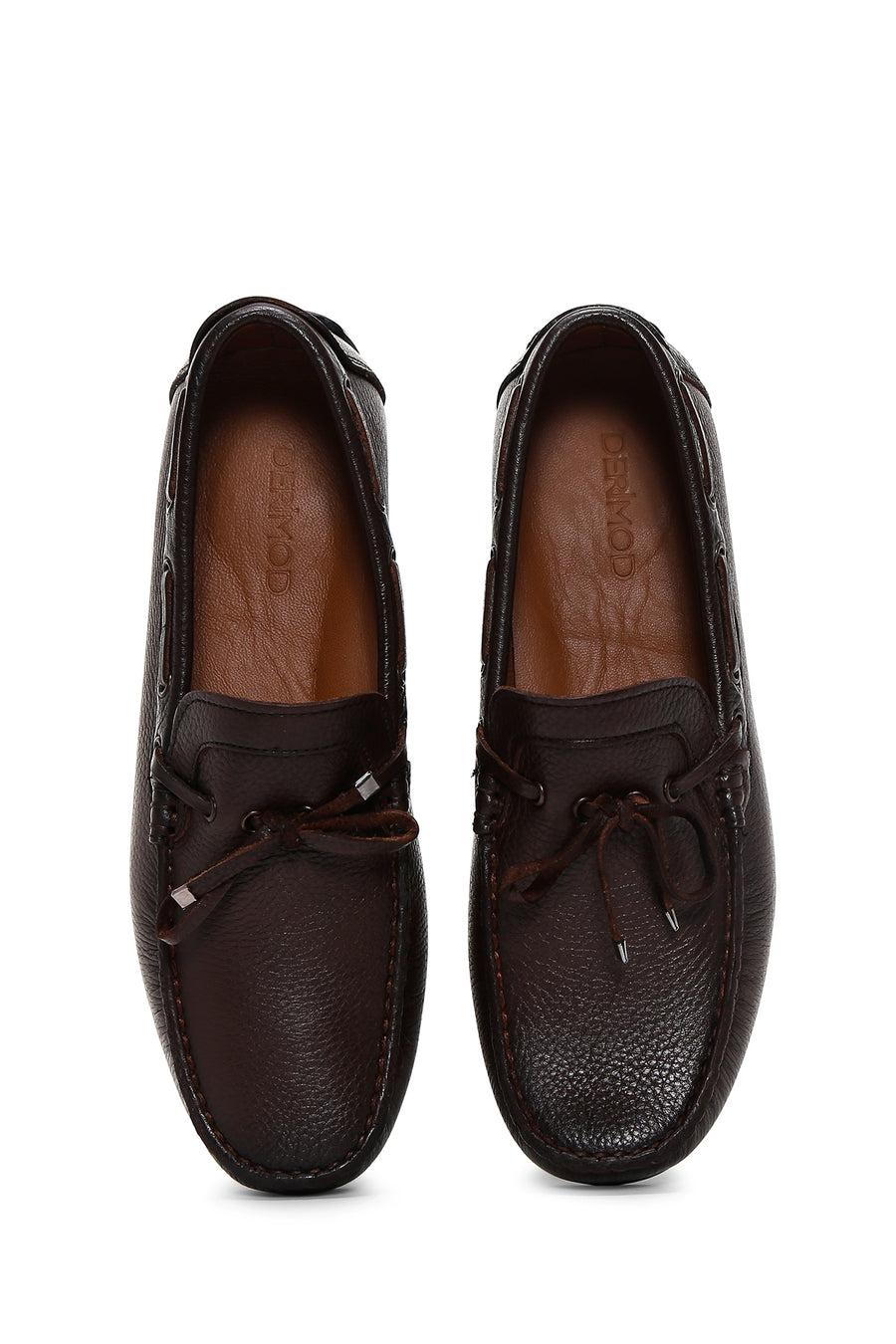 Men's Brown Leather Casual Loafer