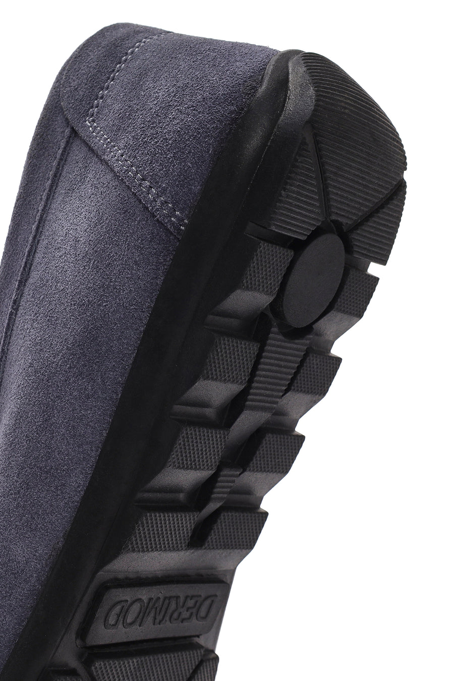 Erkek Mavi Püsküllü Süet Deri Loafer