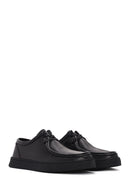 Men's Black Lace-up Leather Casual Shoes | Derimod