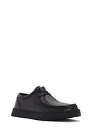 Men's Black Lace-up Leather Casual Shoes | Derimod