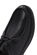 Men's Black Lace-up Leather Casual Shoes | Derimod