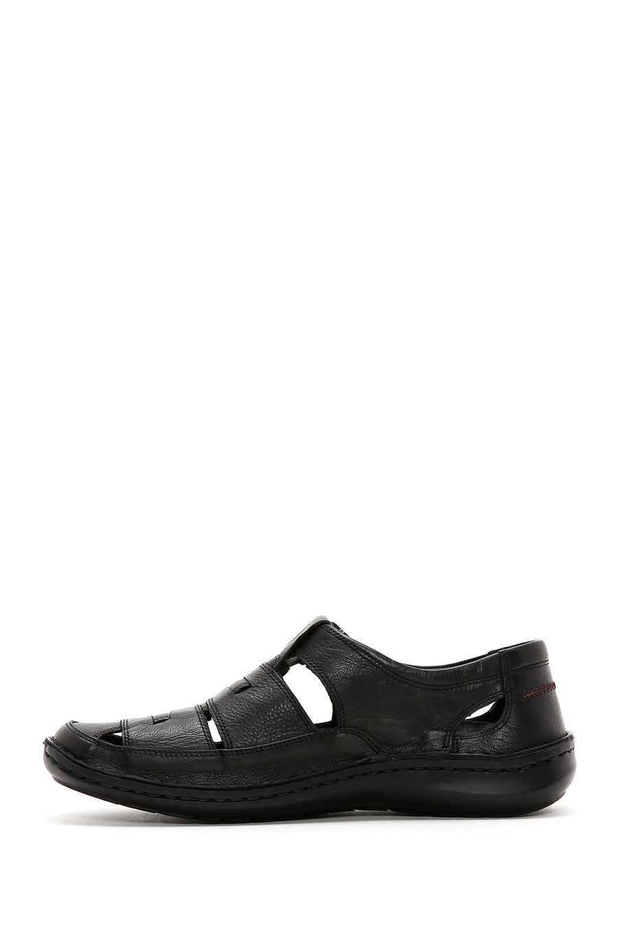 
Men's Black Leather Casual Shoes
