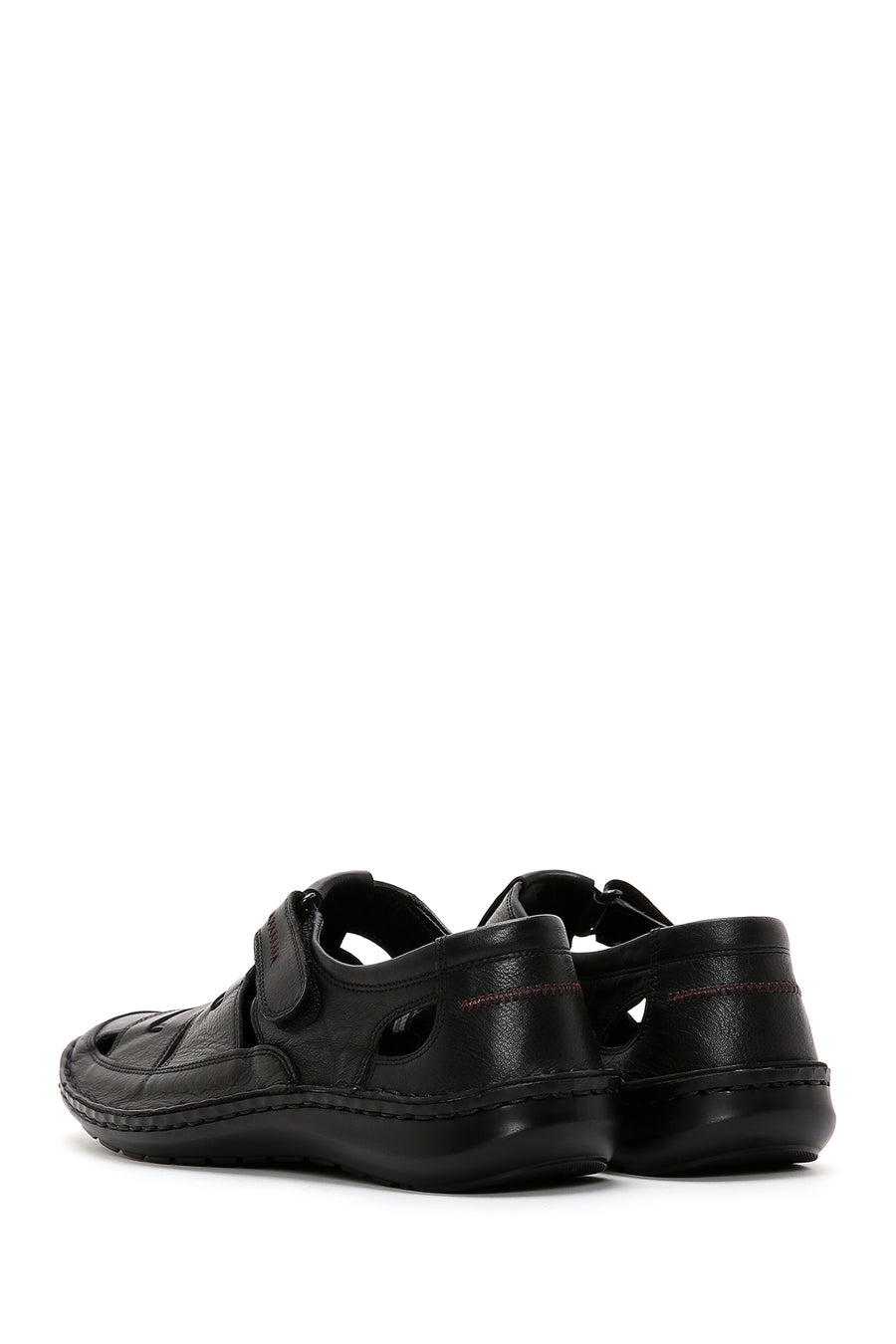 
Men's Black Leather Casual Shoes
