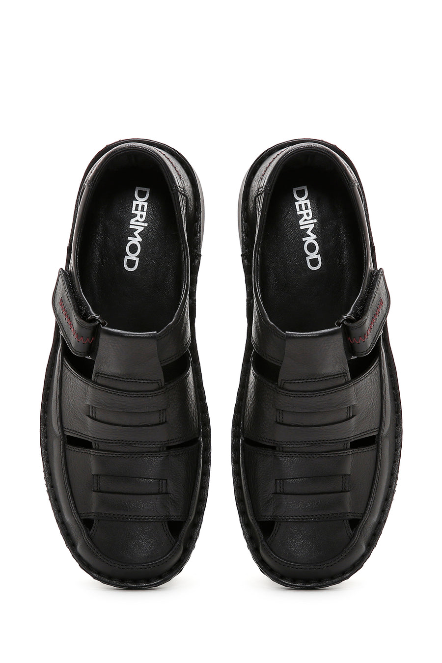 
Men's Black Leather Casual Shoes
