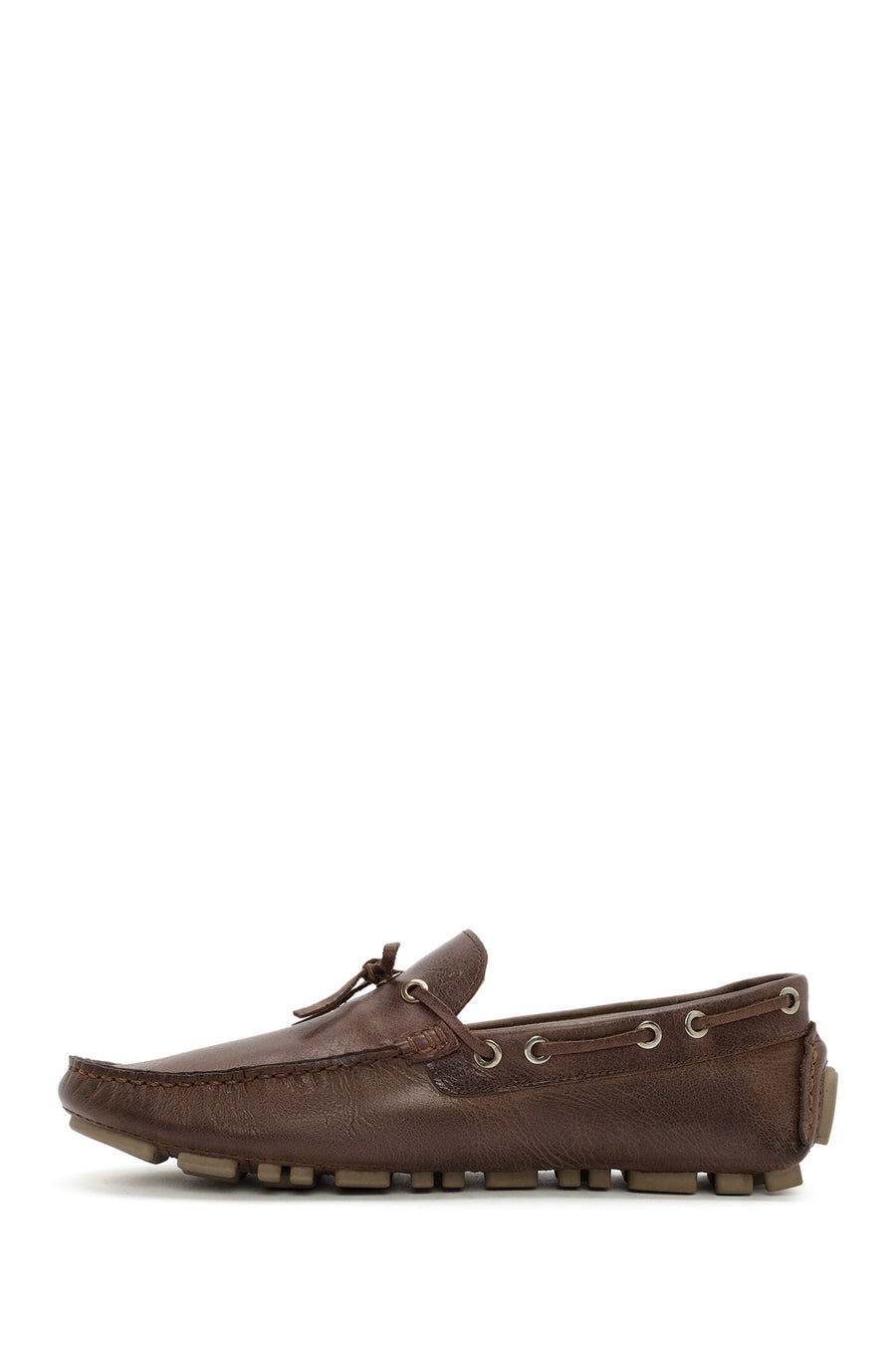 Men's Brown Leather Comfort Loafer