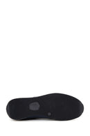 Men's Navy Blue Lace-up Leather Casual Sneaker | Derimod