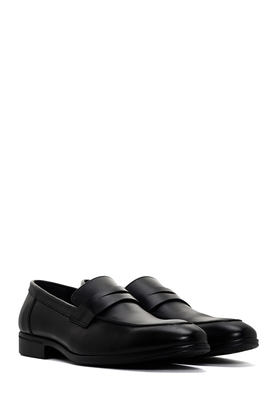 Men's Black Leather Classic Loafer