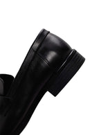 Men's Black Leather Classic Loafer | Derimod