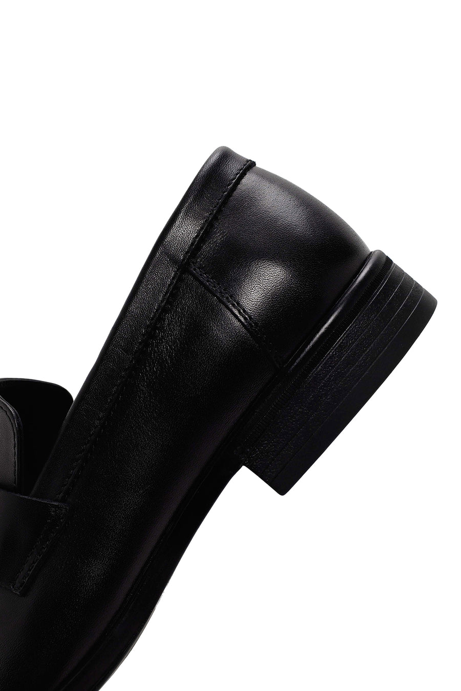 Men's Black Leather Classic Loafer