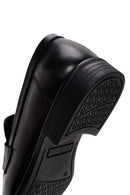 Men's Black Leather Classic Loafer | Derimod