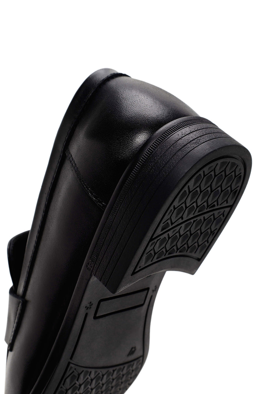 Men's Black Leather Classic Loafer