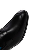 Men's Black Leather Classic Loafer | Derimod