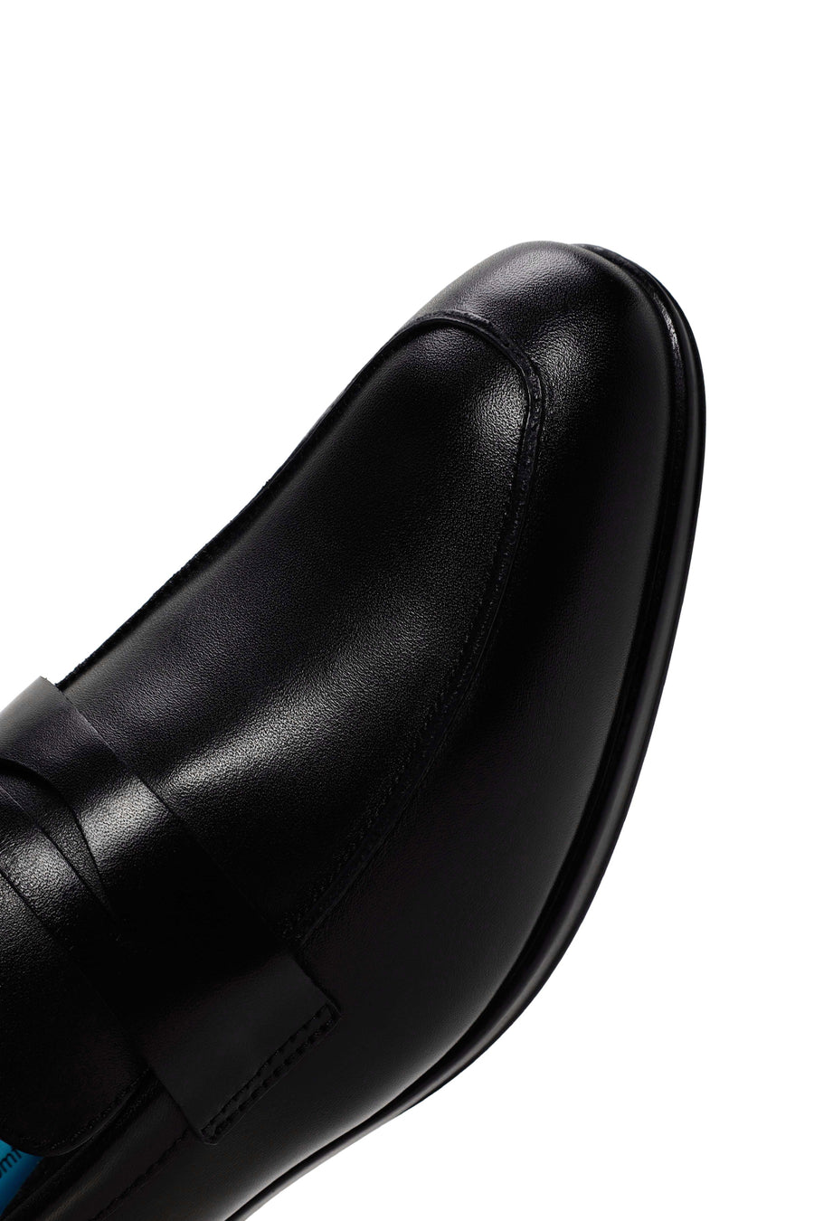 Men's Black Leather Classic Loafer
