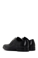 Men's Black Laced Leather Classic Shoes | Derimod
