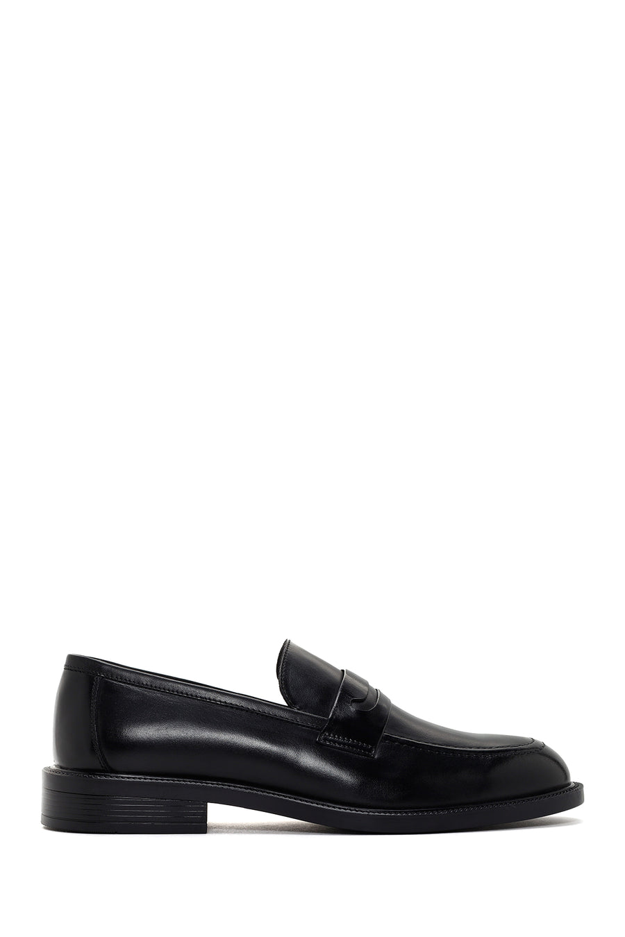 Men's Black Leather Classic Shoes 24SFD678218 | Derimod