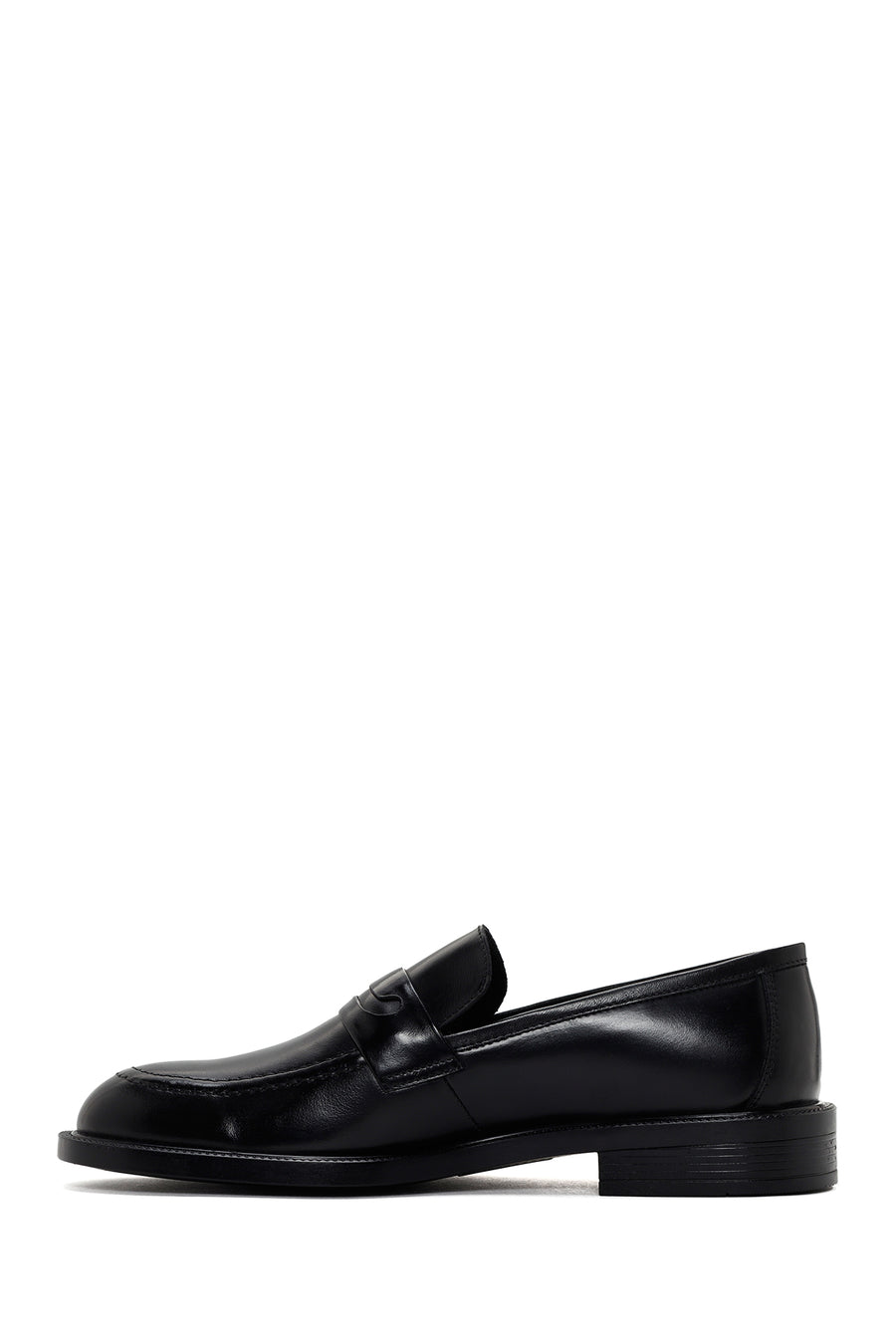Men's Black Leather Classic Shoes